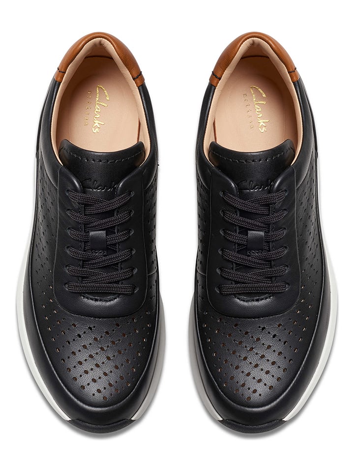 Clarks Leder-Sneakers 