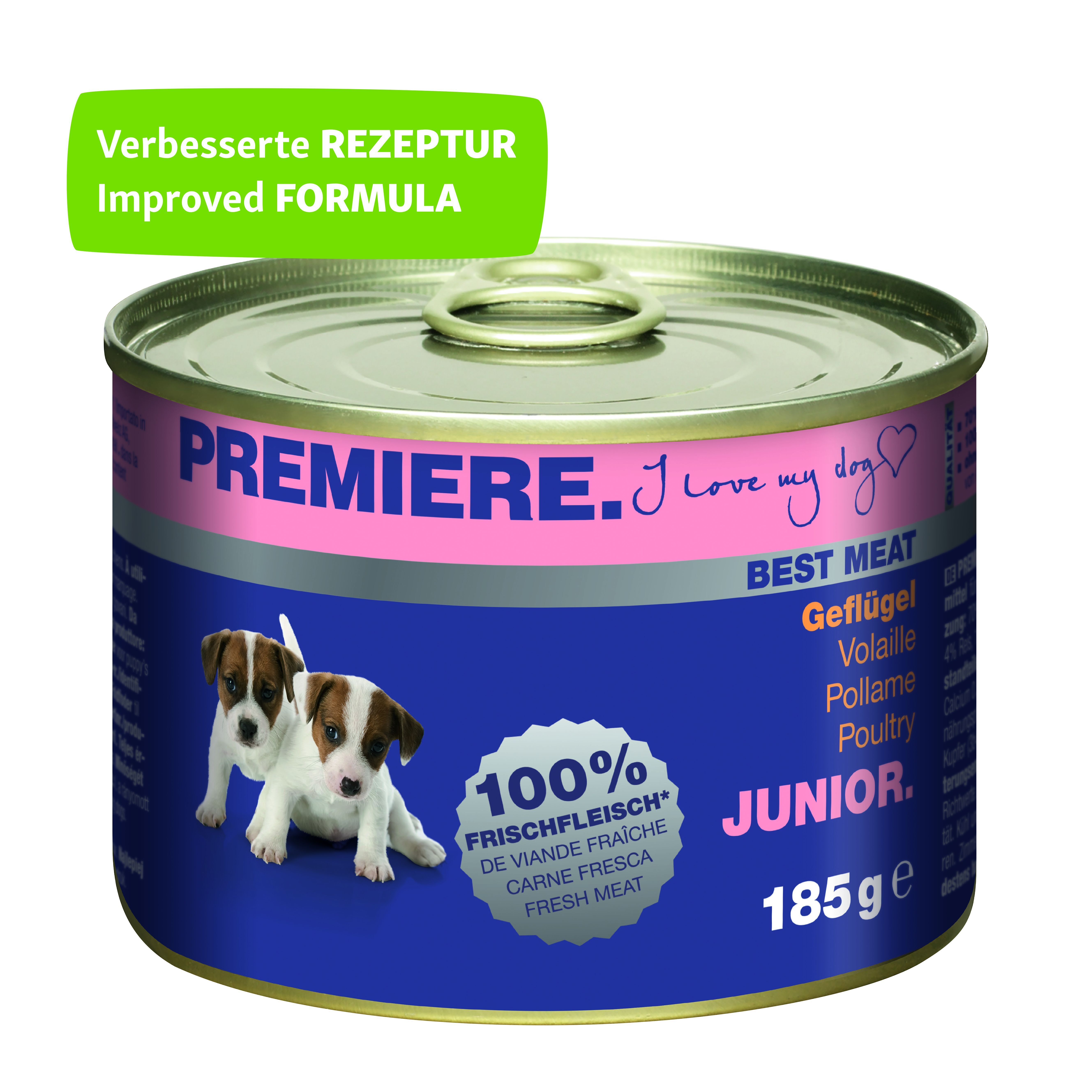 PREMIERE Hundenassfutter PREMIERE Best Meat Junior Geflügel 24x185 g