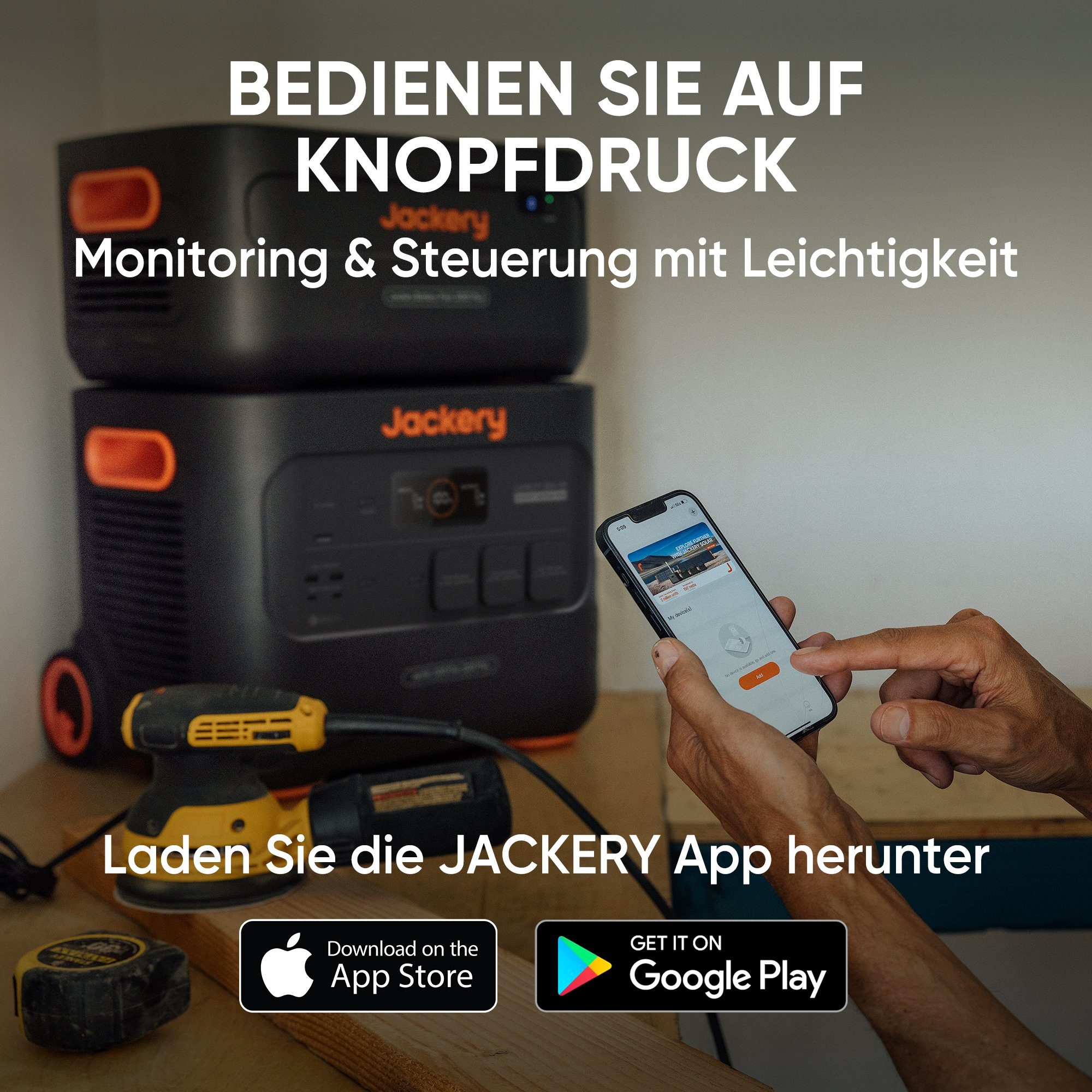 Jackery Stromgenerator Explorer Kit 6000, Explorer 2000 Plus mit 2 x Erweiterbarer Akku