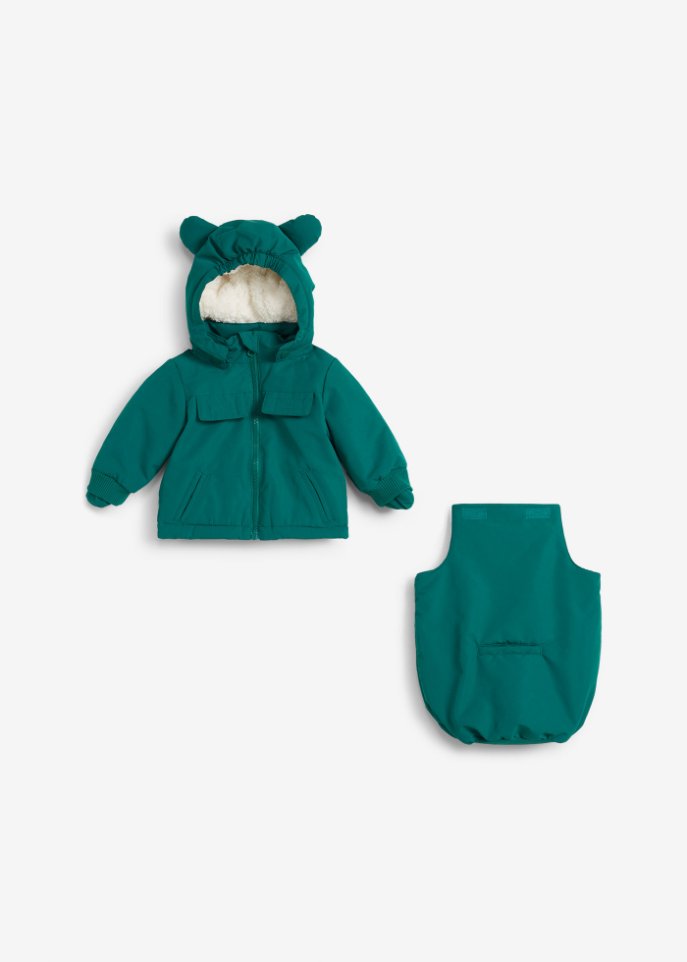Baby Winterjacke + Wagensack (2-tlg. Set)