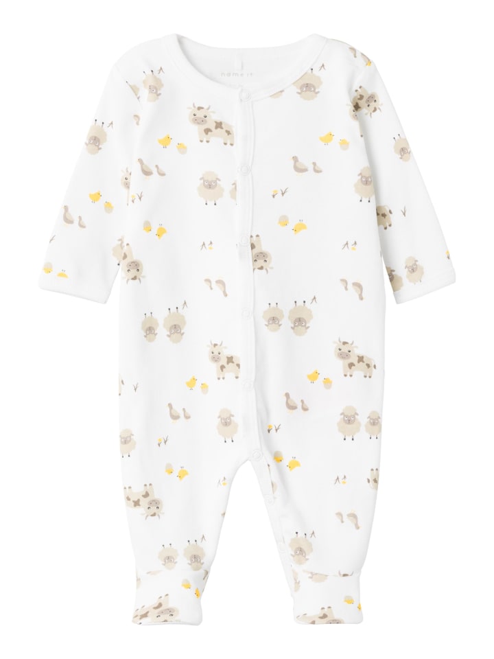 name it Schlafstrampler in bright white günstig kaufen