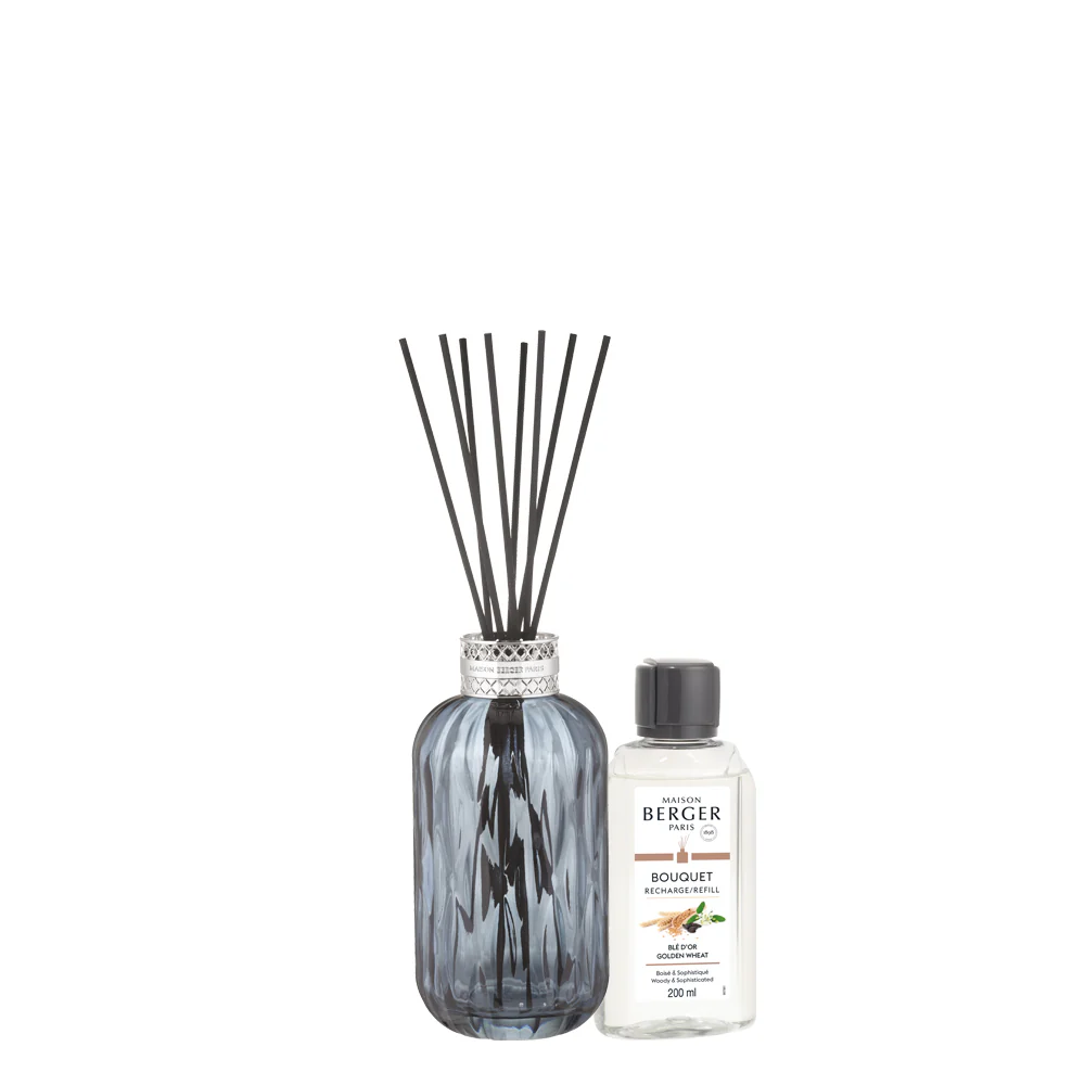 Bouquet Parfumé Coffret Quintessence Bleue - Blé D'Or - Parfümdiffusor