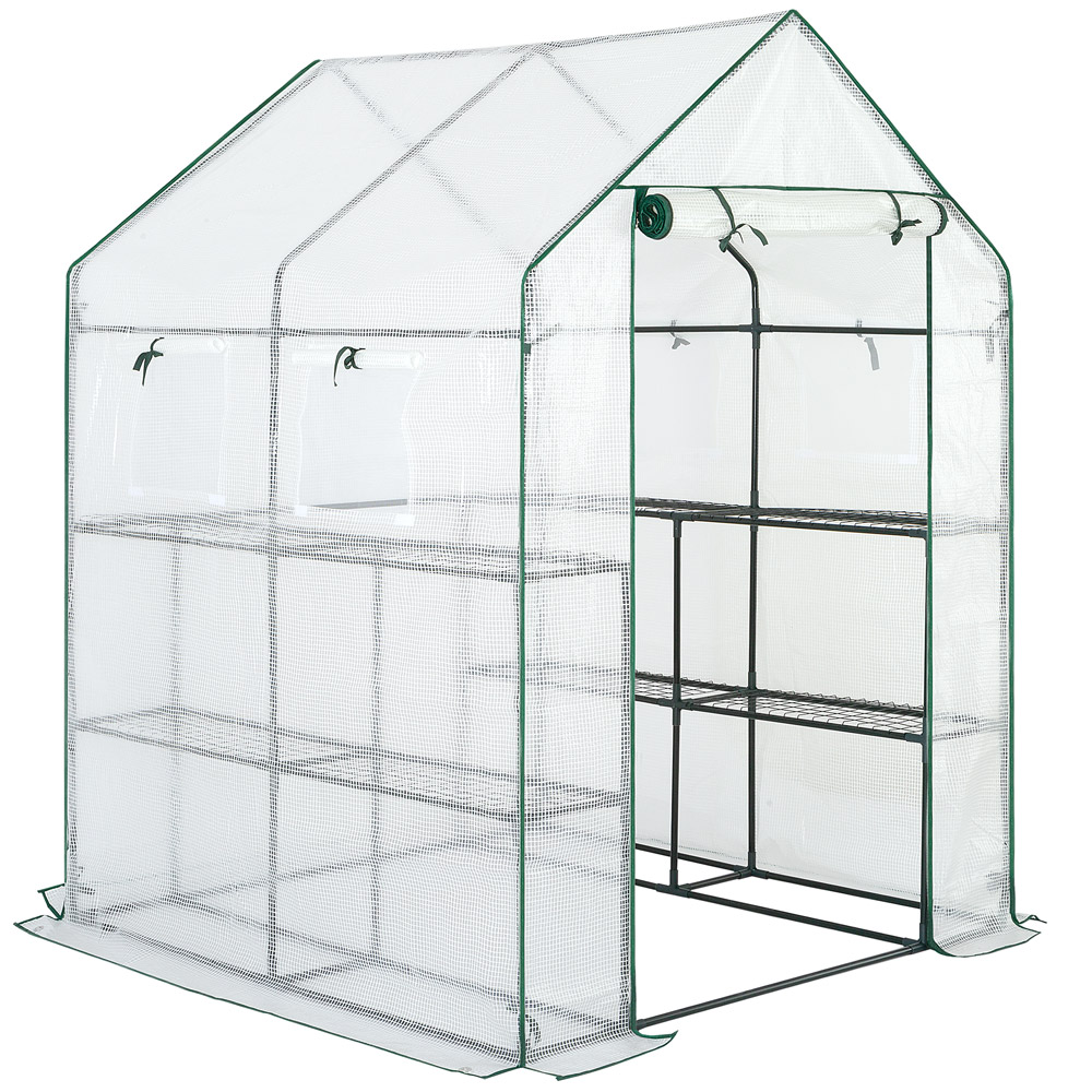 Casaria Gardebruk® Foliengewächshaus 195x143x143cm