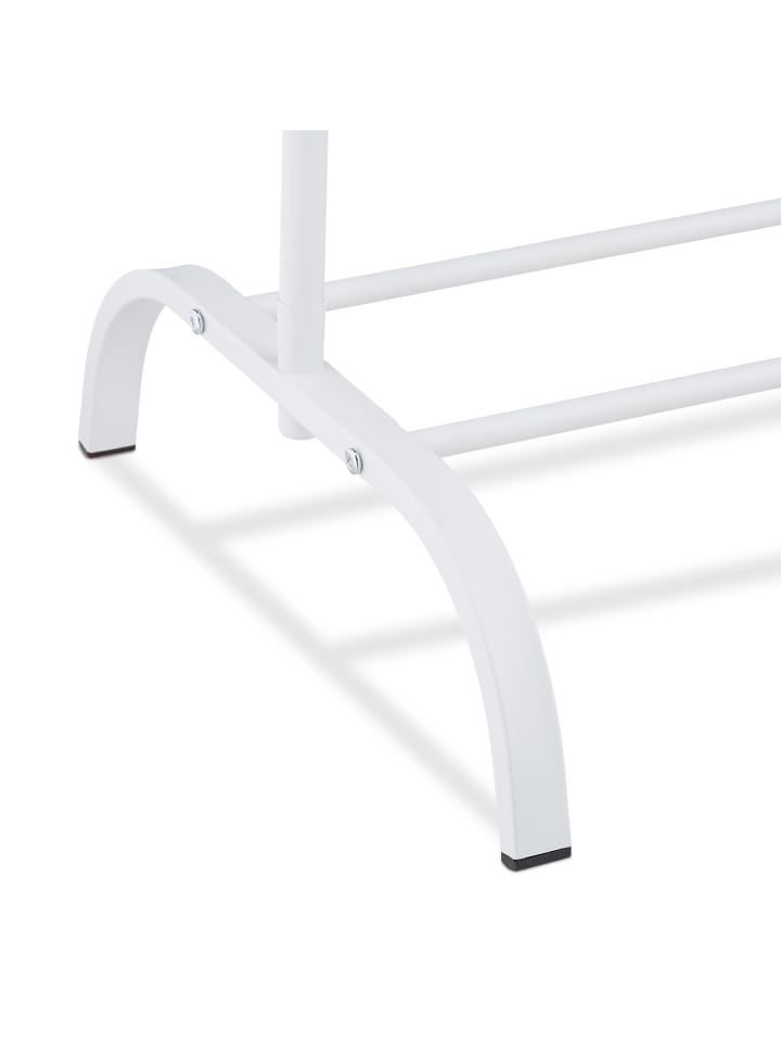 relaxdays Kleiderständer in Weiß - (B)60 x (H)144 x (T)44 cm günstig kaufen onesize