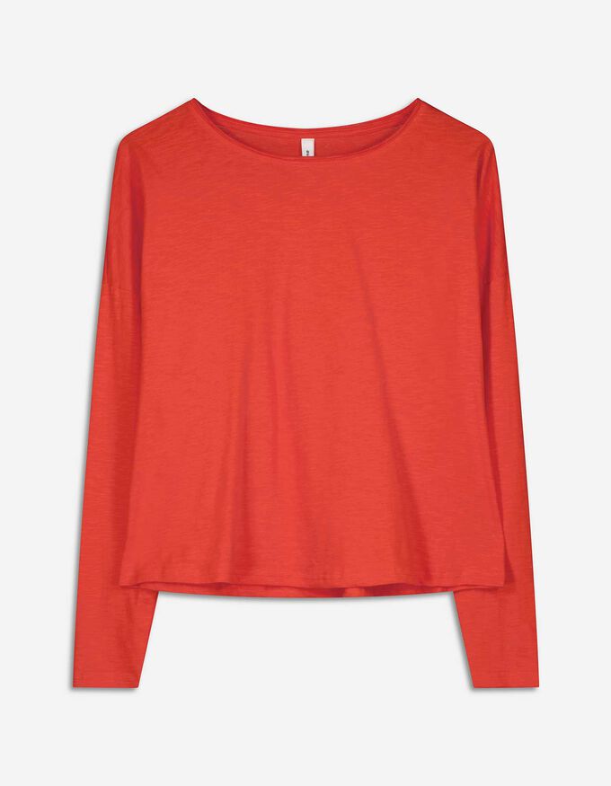 Langarmshirt - Baumwolle