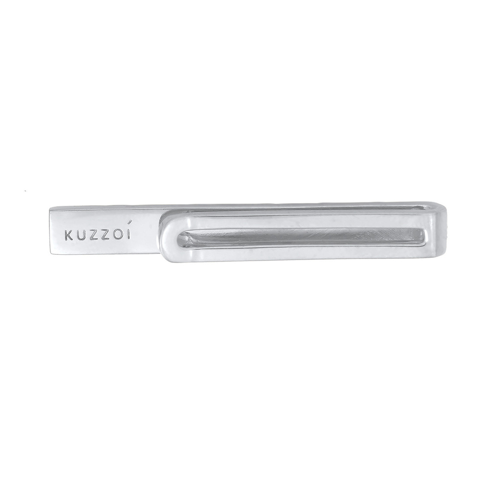 KUZZOI KUZZOI Épingle de Cravate Hommes tendance organique structuré en argent sterling  Bijoux