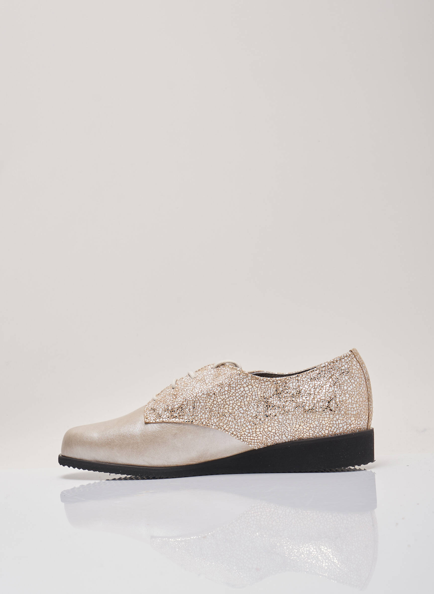 Jmg Houcke Derby Femme couleur beige