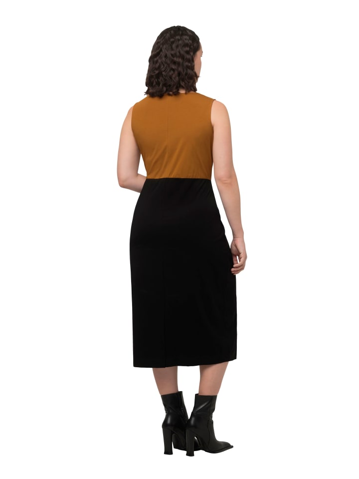 Ulla Popken Jerseykleid in camel günstig kaufen