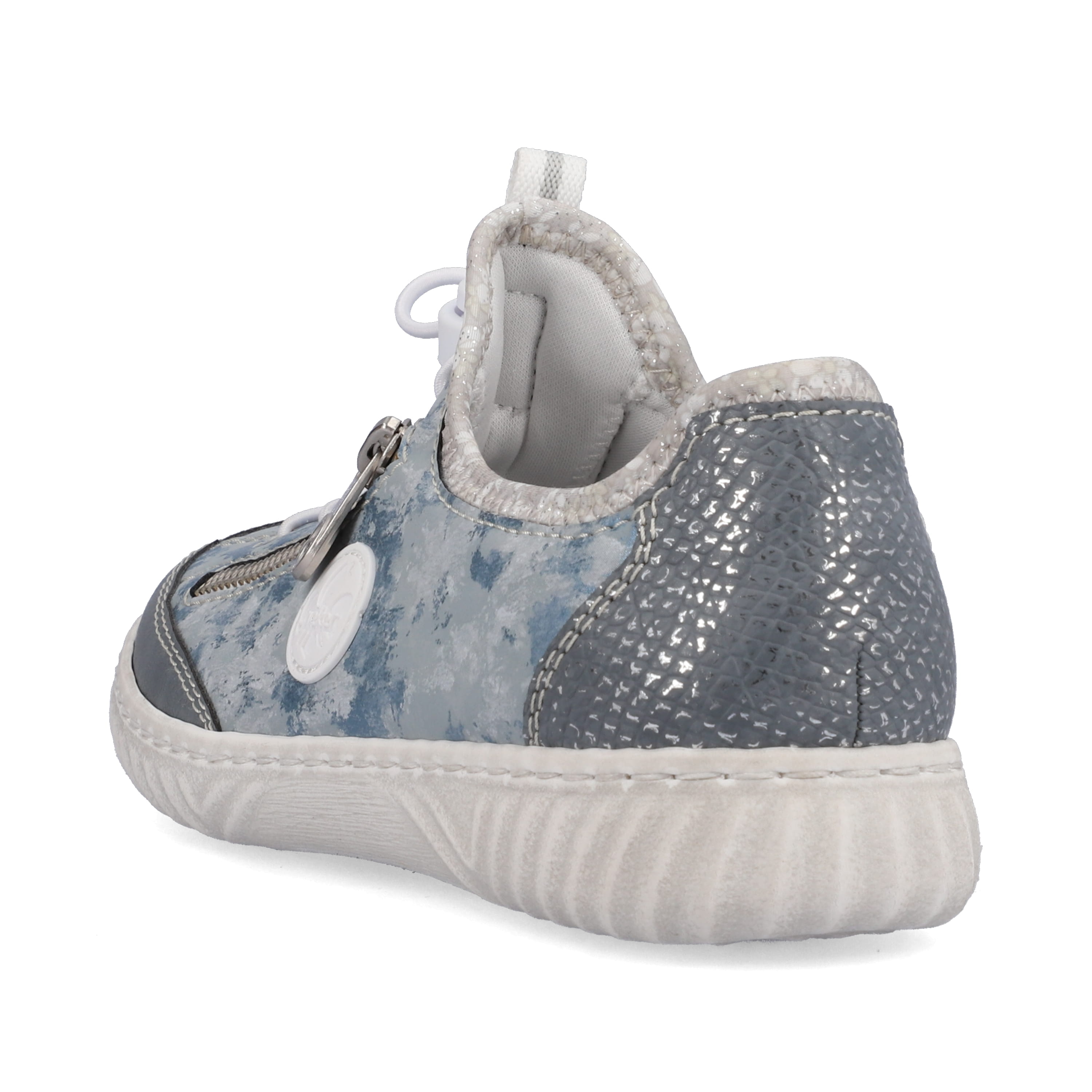 Rieker Damen Slipper himmelblau