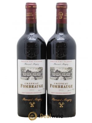 Château Fombrauge Grand Cru Classé  2015 - Lot de 2 Bouteilles