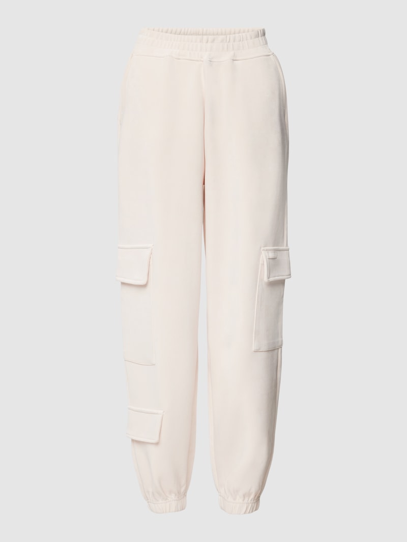 Sweatpants mit Cargotaschen Modell 'EUPHEMIA' in sand