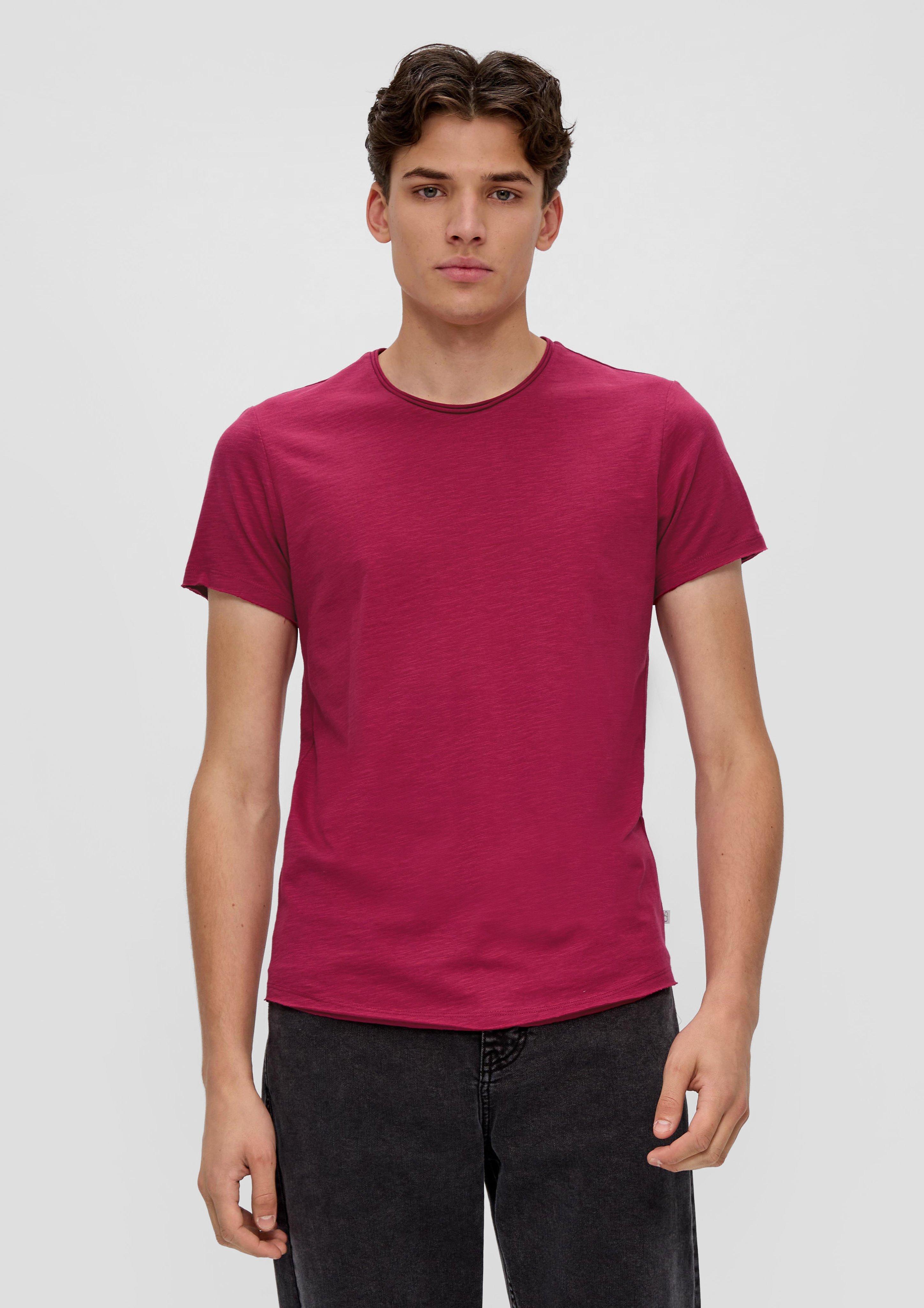 T-Shirt mit Flammgarnstruktur  2138566-4481