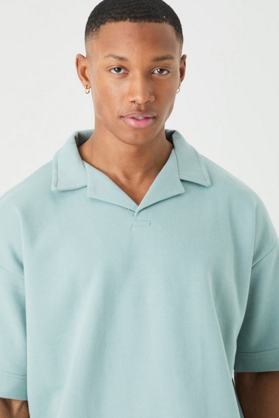 Oversize Man Poloshirt