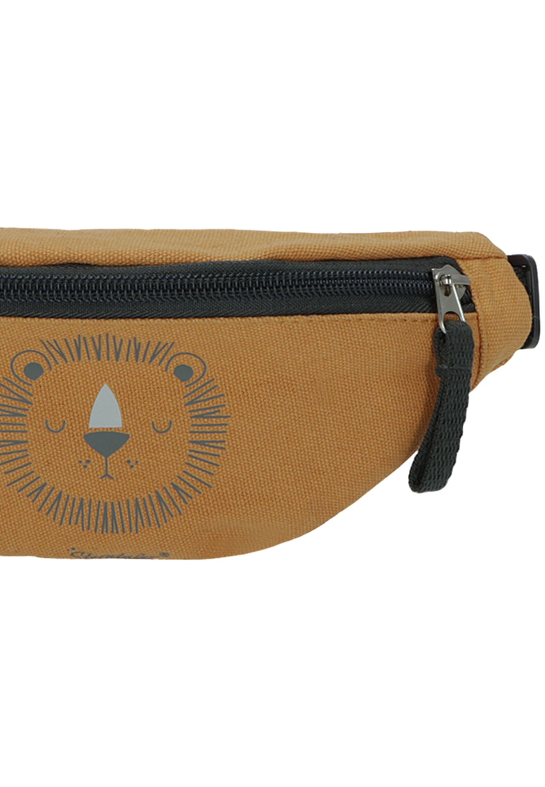 Kinder-Bauchtasche mit Motiv Löwe Lio in rost