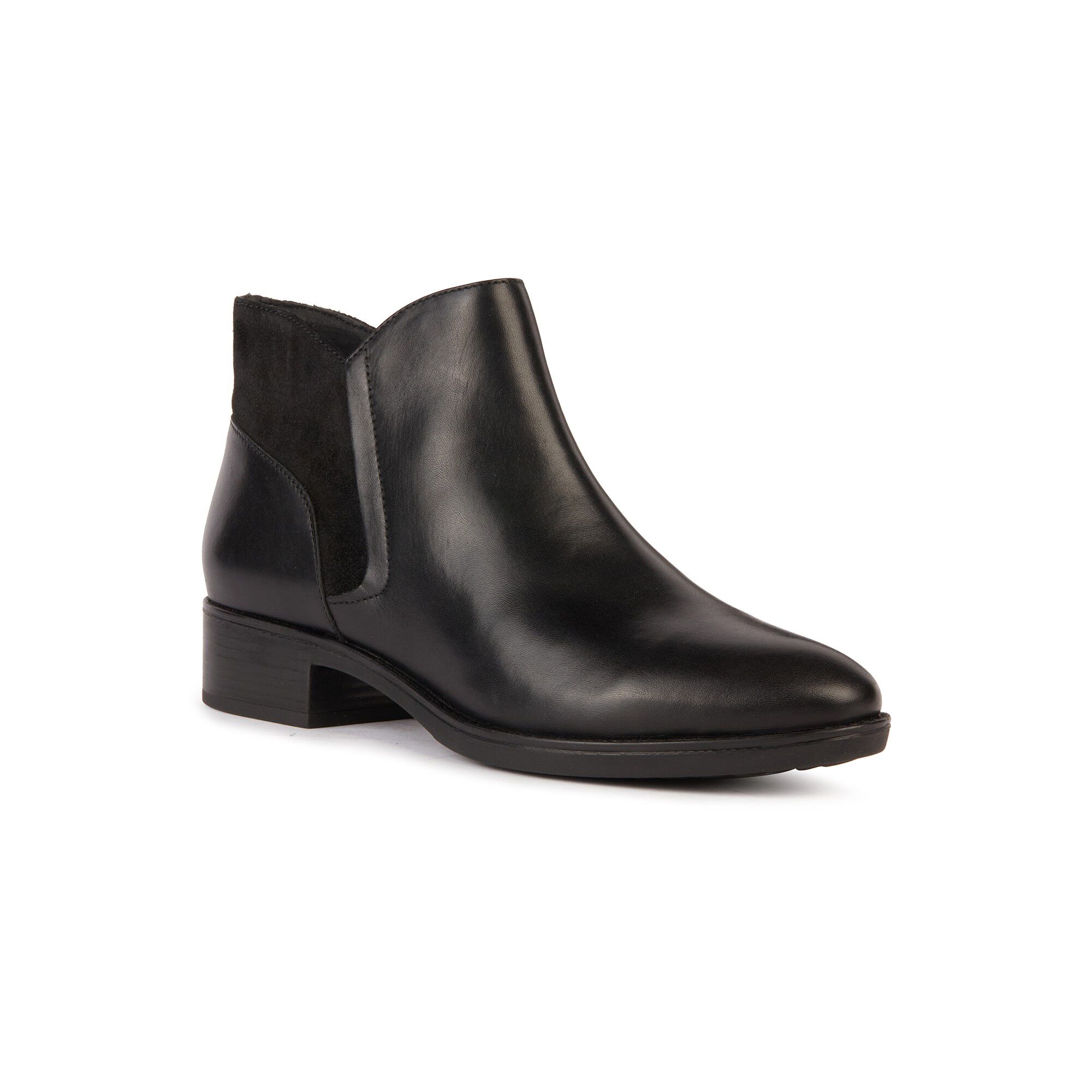 Boots Felicity dessus cuir