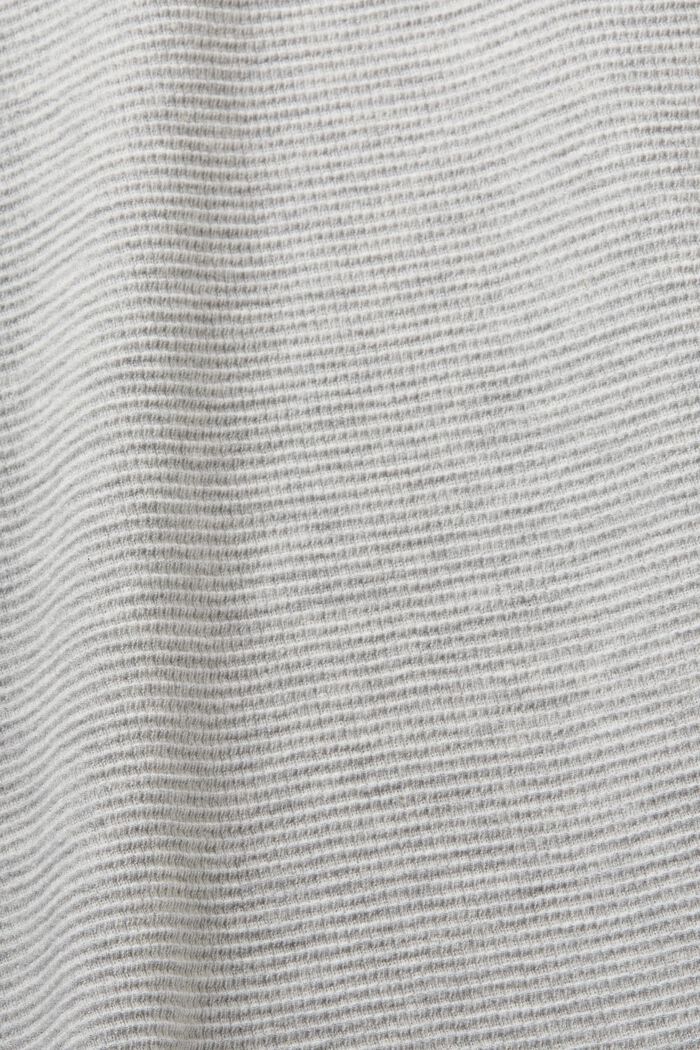 T-Shirt aus Strukturjersey