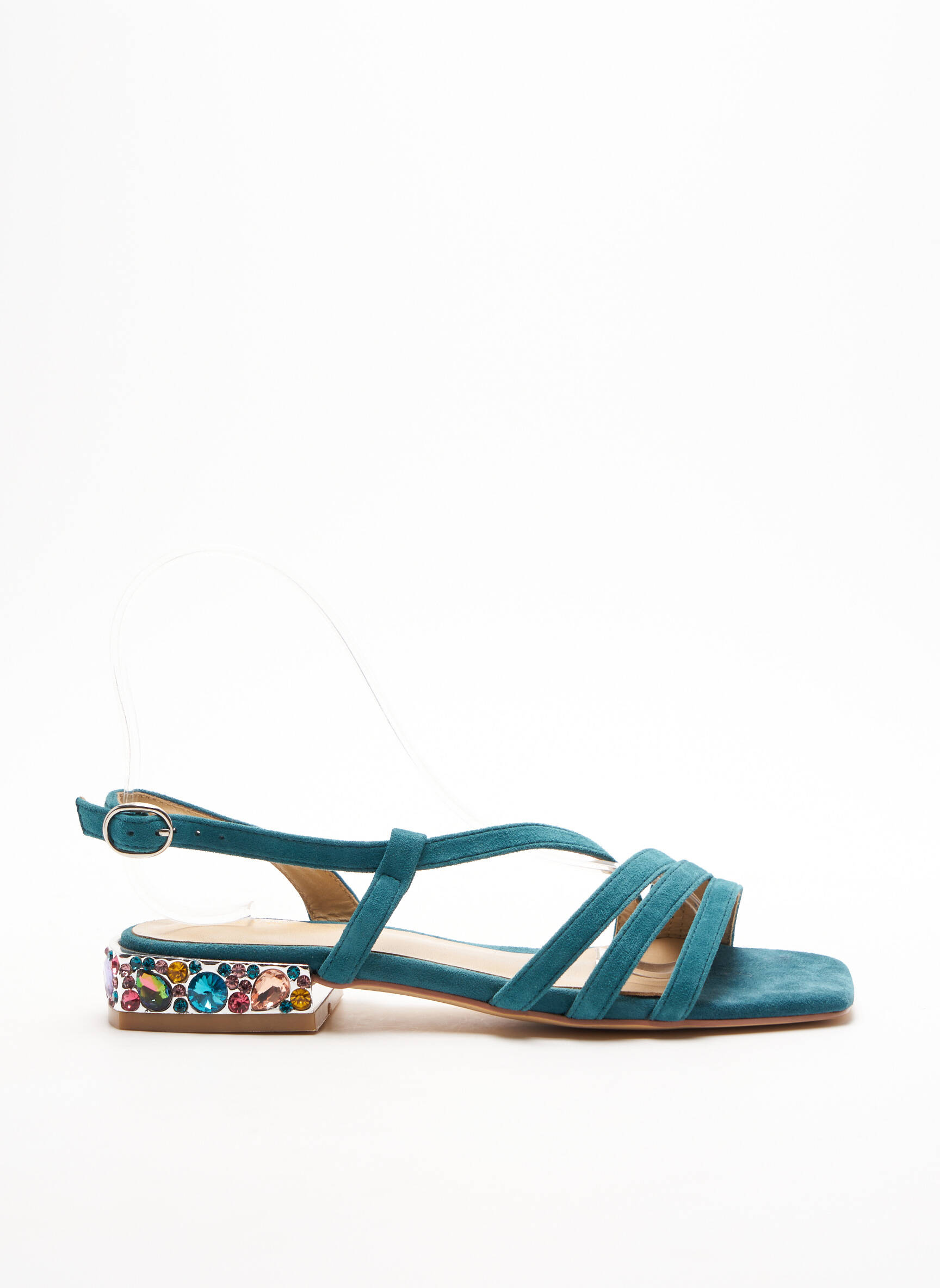 Alma En Pena Sandales Nu Pieds Femme couleur bleu
