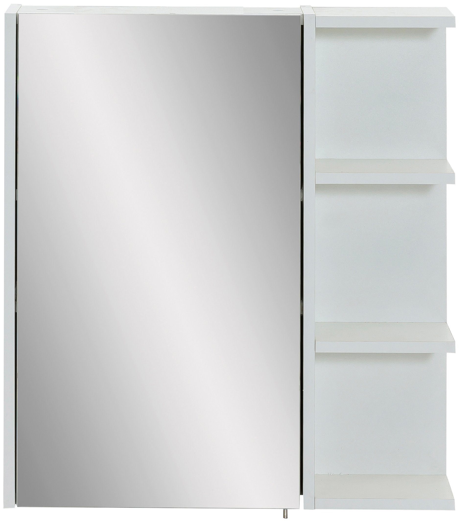 Schildmeyer Spiegelschrank Laif Breite 63 cm, 1-türig, 3 Regalfächer, Soft-Close, Made in Germany