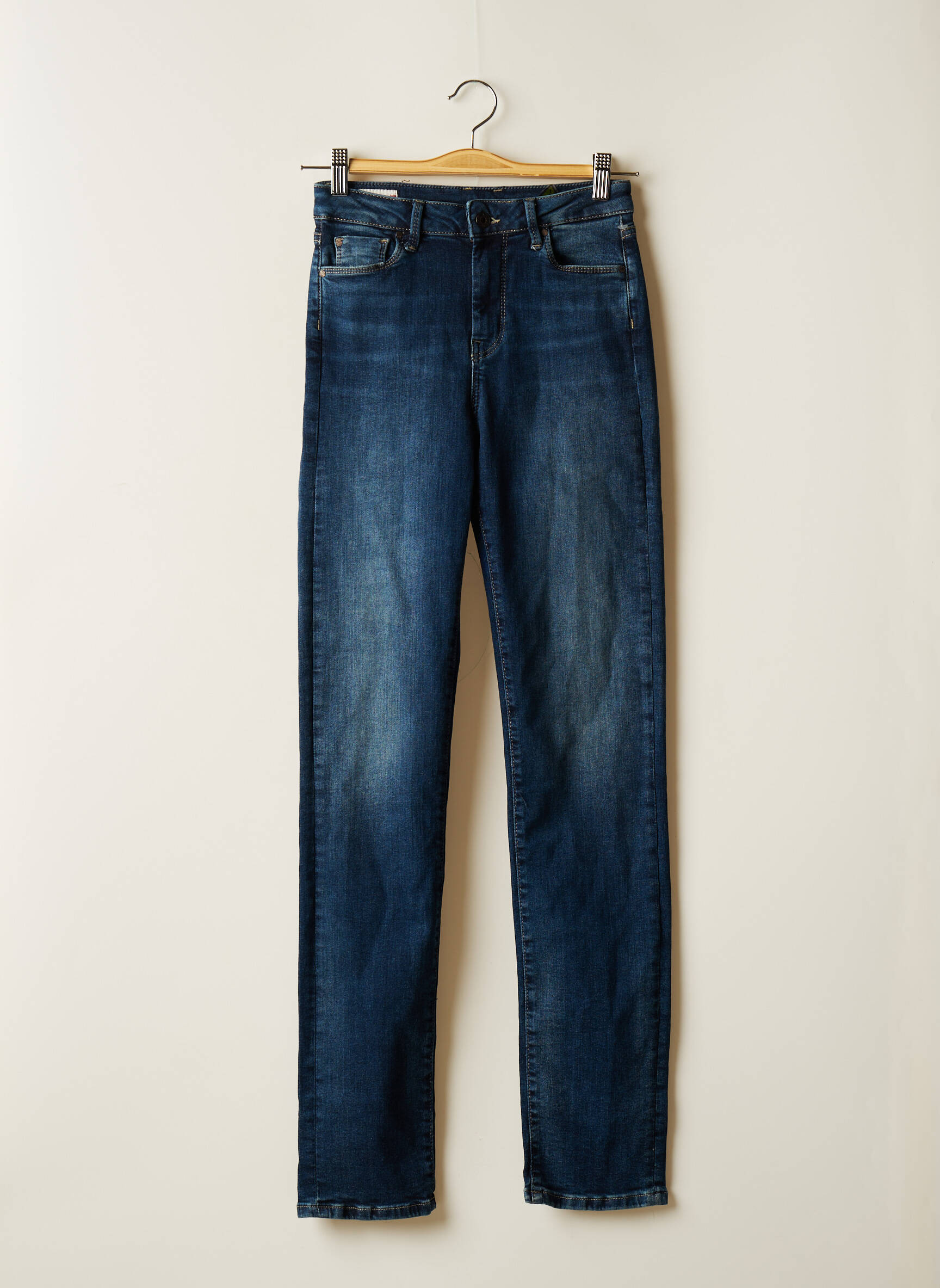 Pepe Jeans Jeans Coupe Slim Femme couleur bleu