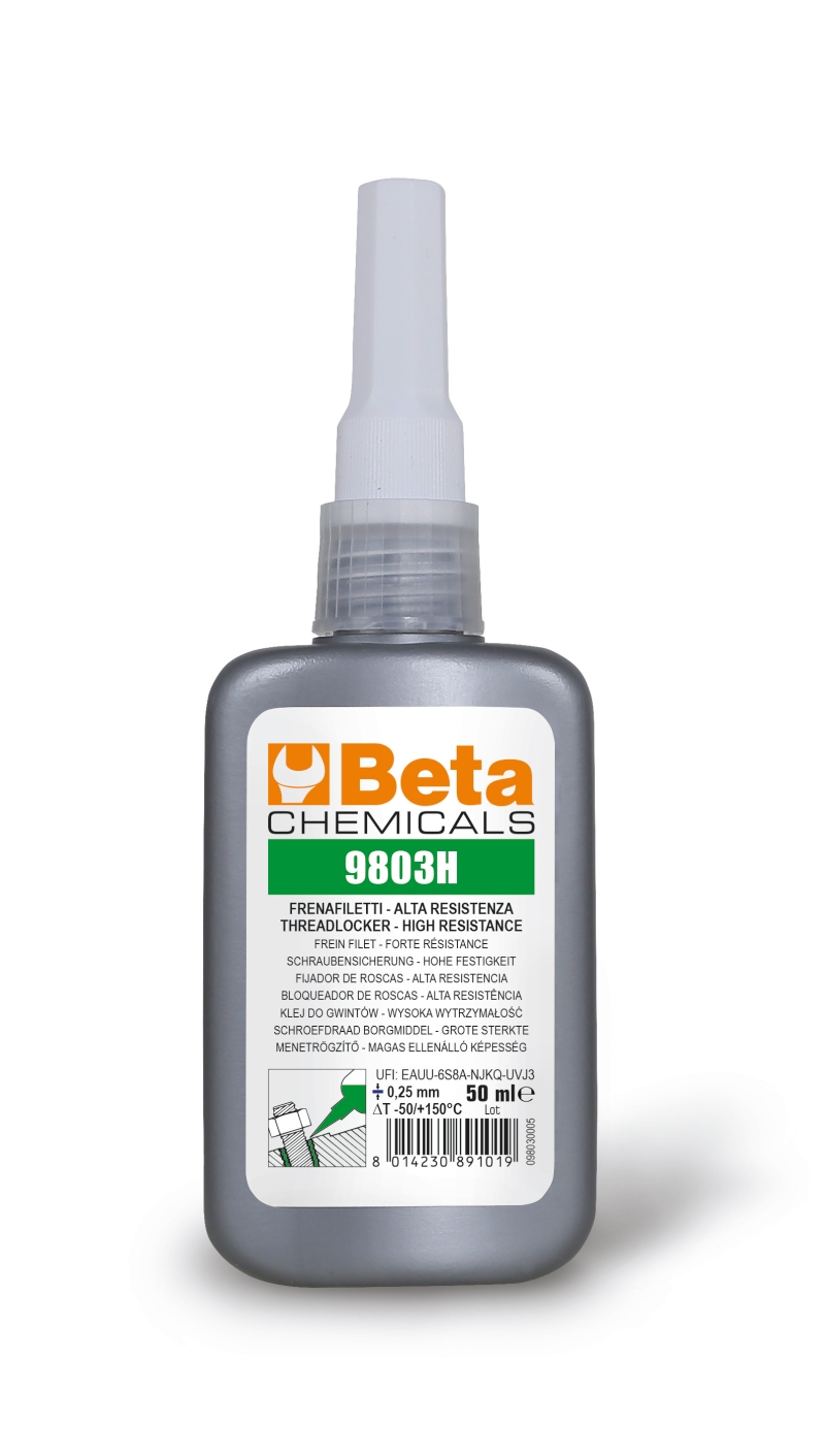 Beta 098030002 9803H Sriegių fiksavimo klijai, didelio stiprumo, 20 ml
