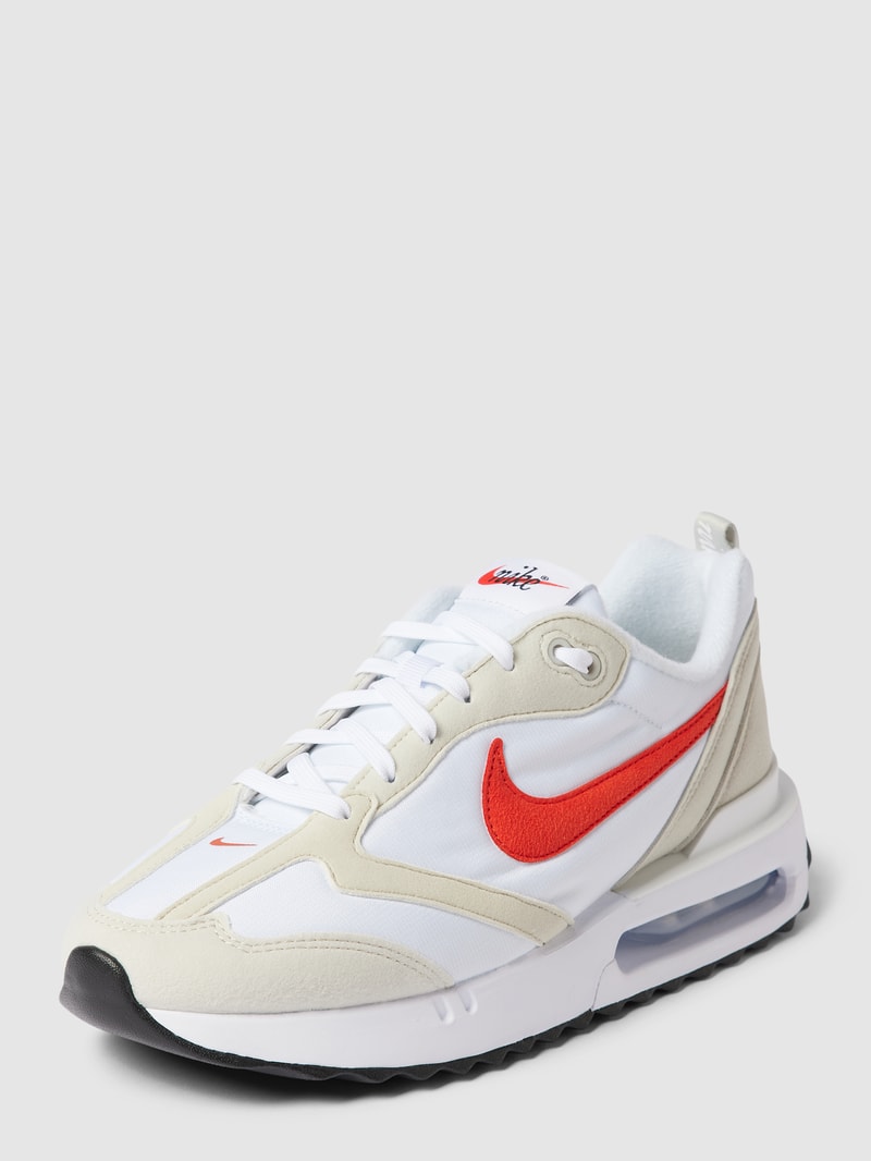 Sneaker mit Kontrastbesatz Modell 'Dawn' in beige
