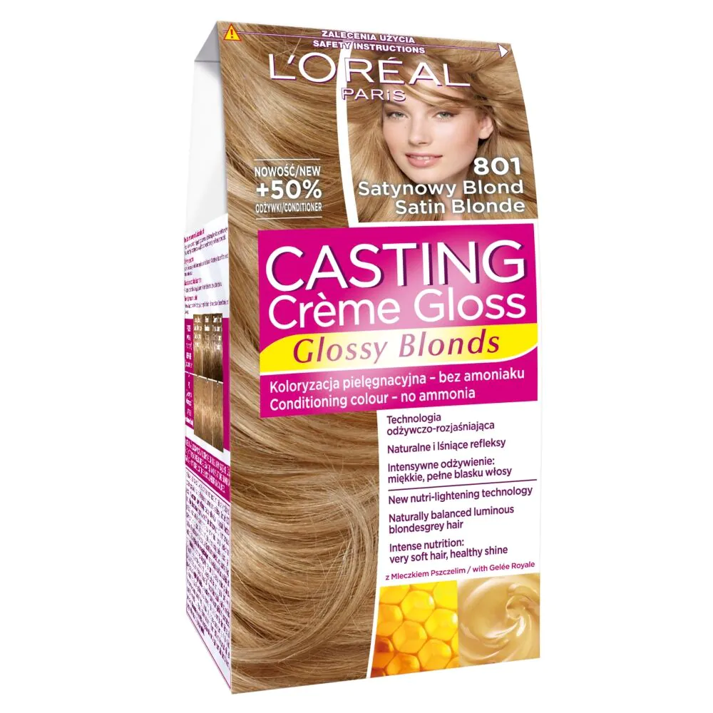 Farba za kosu Casting Creme Gloss 801 Satin Blond