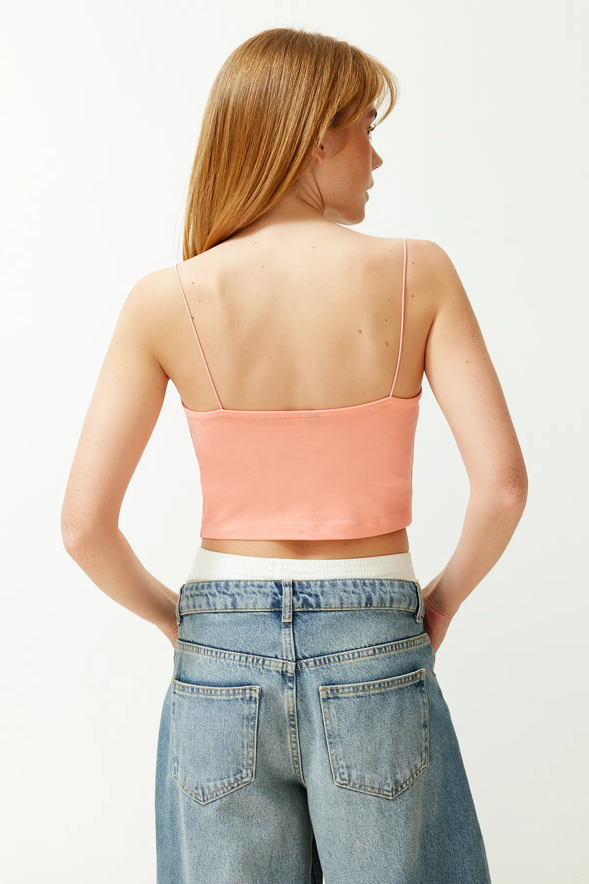 Trendyol Collection  Unterhemd - Rosa - Slim Fit