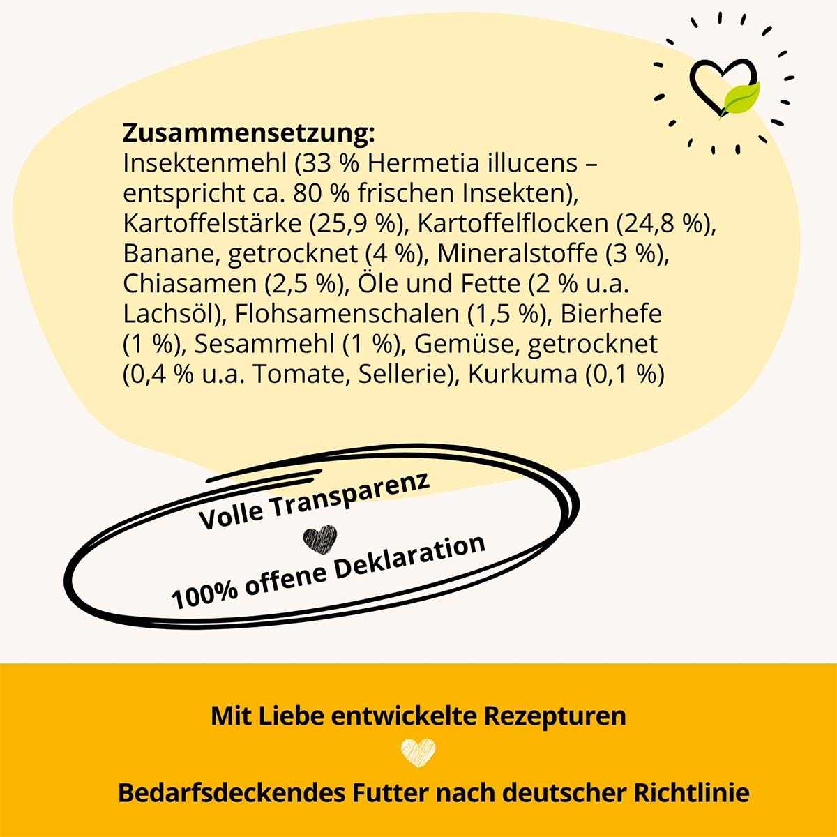 BugTerrine Adult gelb Banane & Chiasamen kaufen bei ZooRoyal
