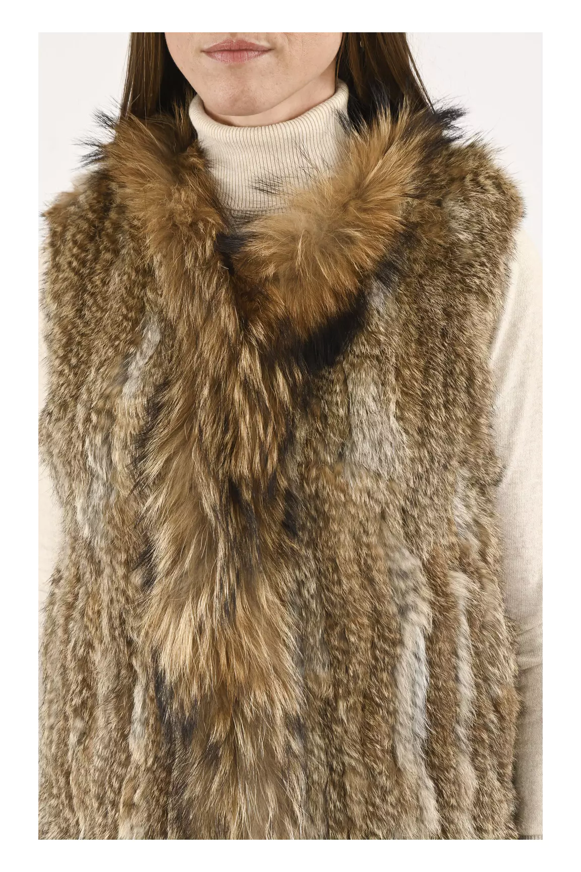 La Canadienne Autres Gilets Femme couleur beige
