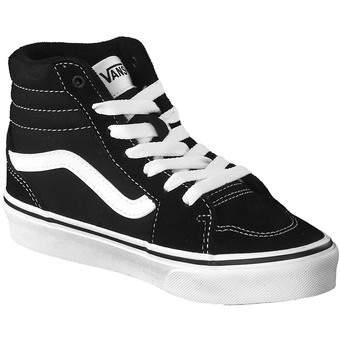 Vans YT Filmore Hi Skate Sneaker in schwarz