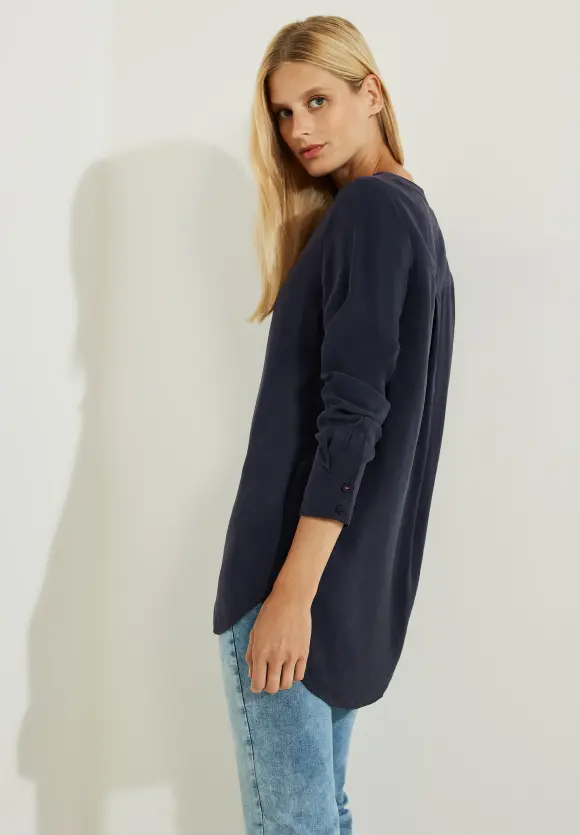 CECIL Longbluse in Unifarbe