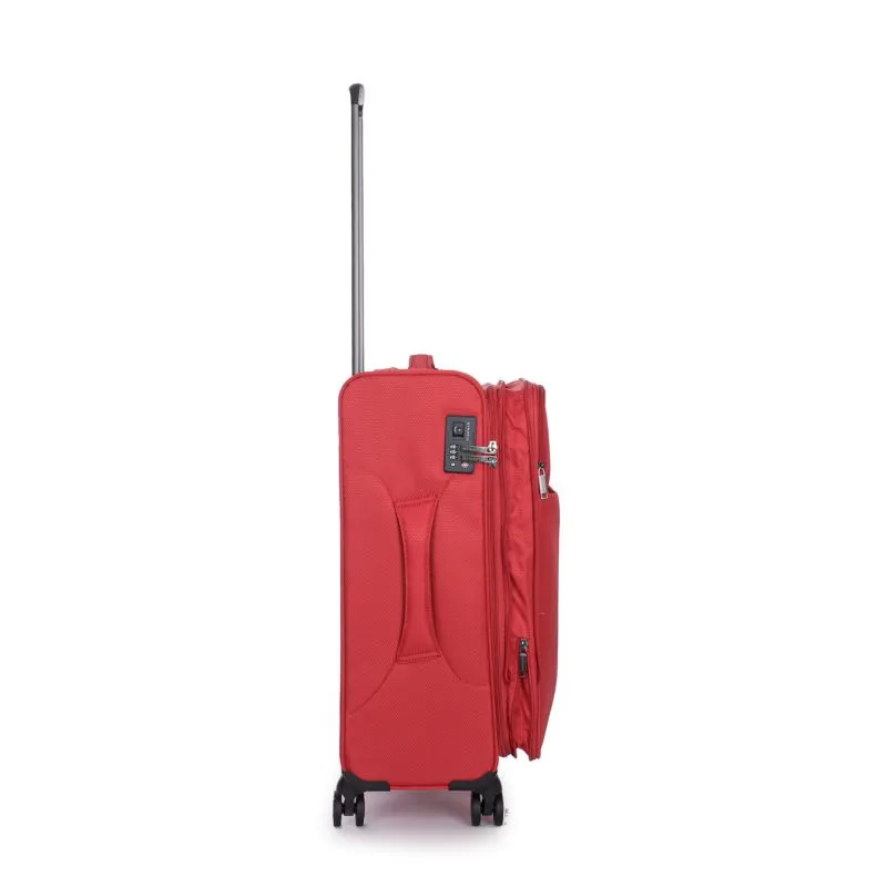 Stratic Stratic Light + - Koffer-Set 3-teilig (S, M, L) - Rot