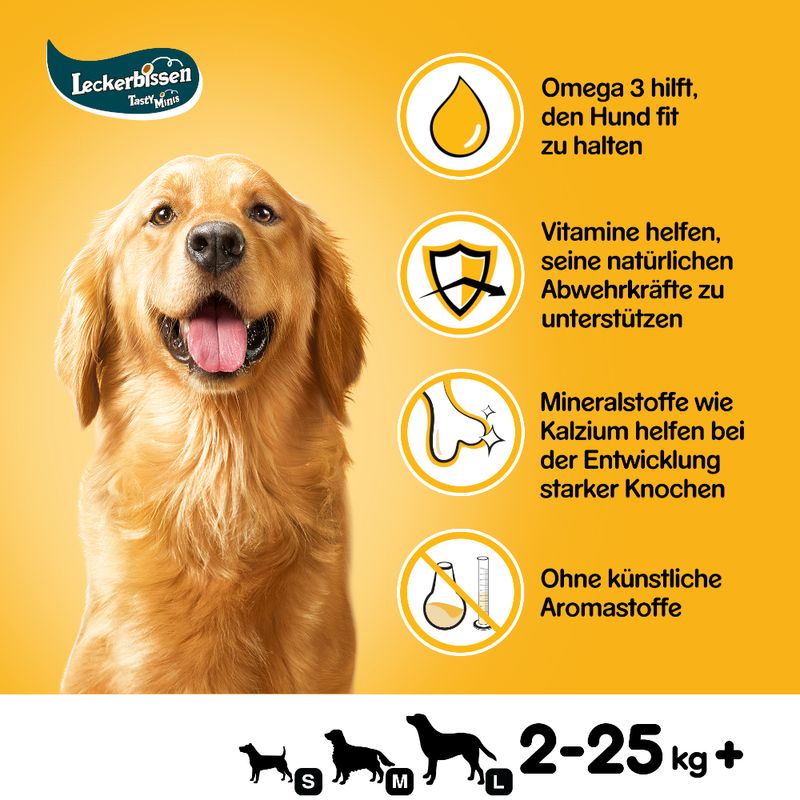 Pedigree Leckerbissen Kau-Happen mit Huhn & Ente