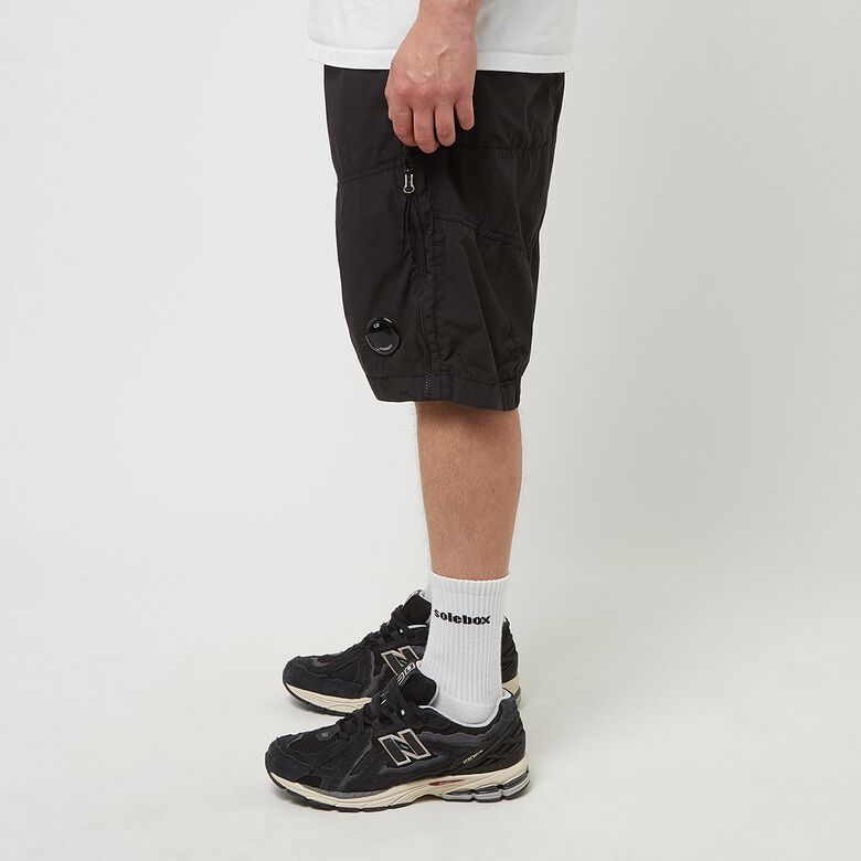 C. P. Company 50 Fili Stretch Shorts black