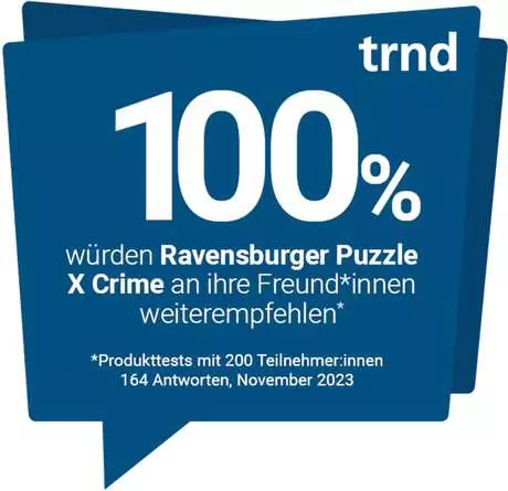 Puzzle 408 Teile - Puzzle X Crime: Der geschenkte Mord