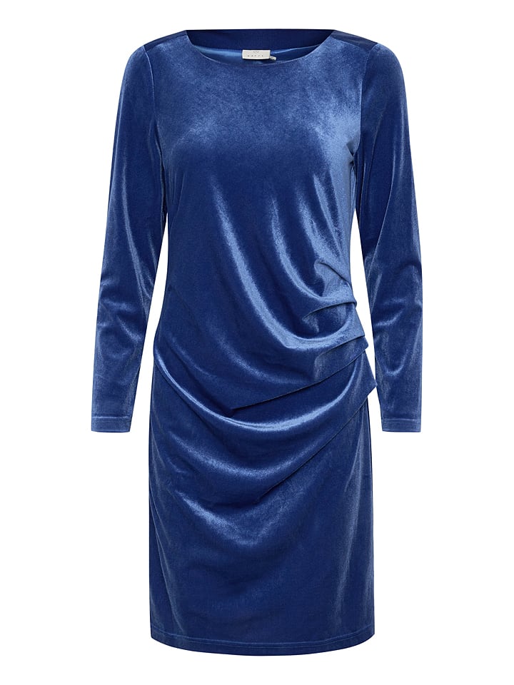 Kaffe Kleid in Blau günstig kaufen