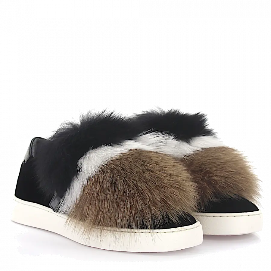 Santoni - Sneaker low - schwarz