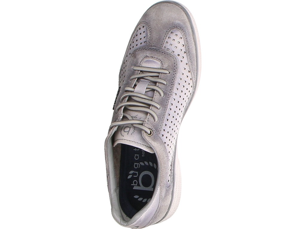 BUGATTI Sportliche Slipper weiss Carmelo
