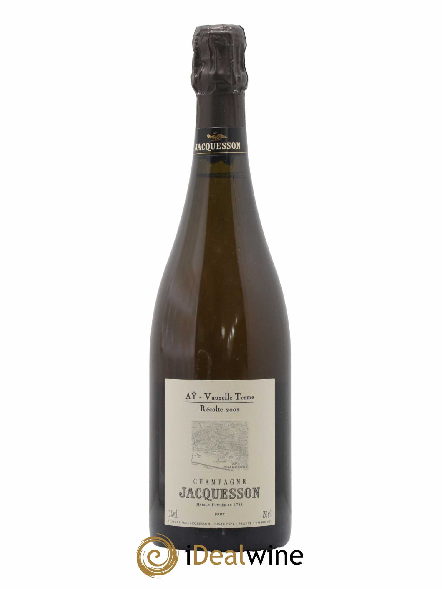Aÿ Vauzelle Terme Jacquesson  2002 - Lot de 1 Bouteille