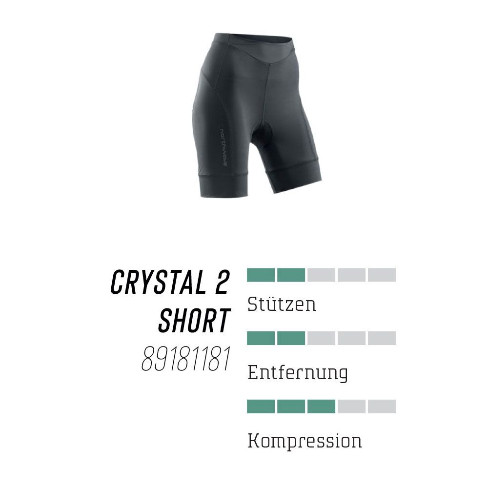 Northwave Crystal 2 Short - Damen Radhose kaufen | Bike-Discount