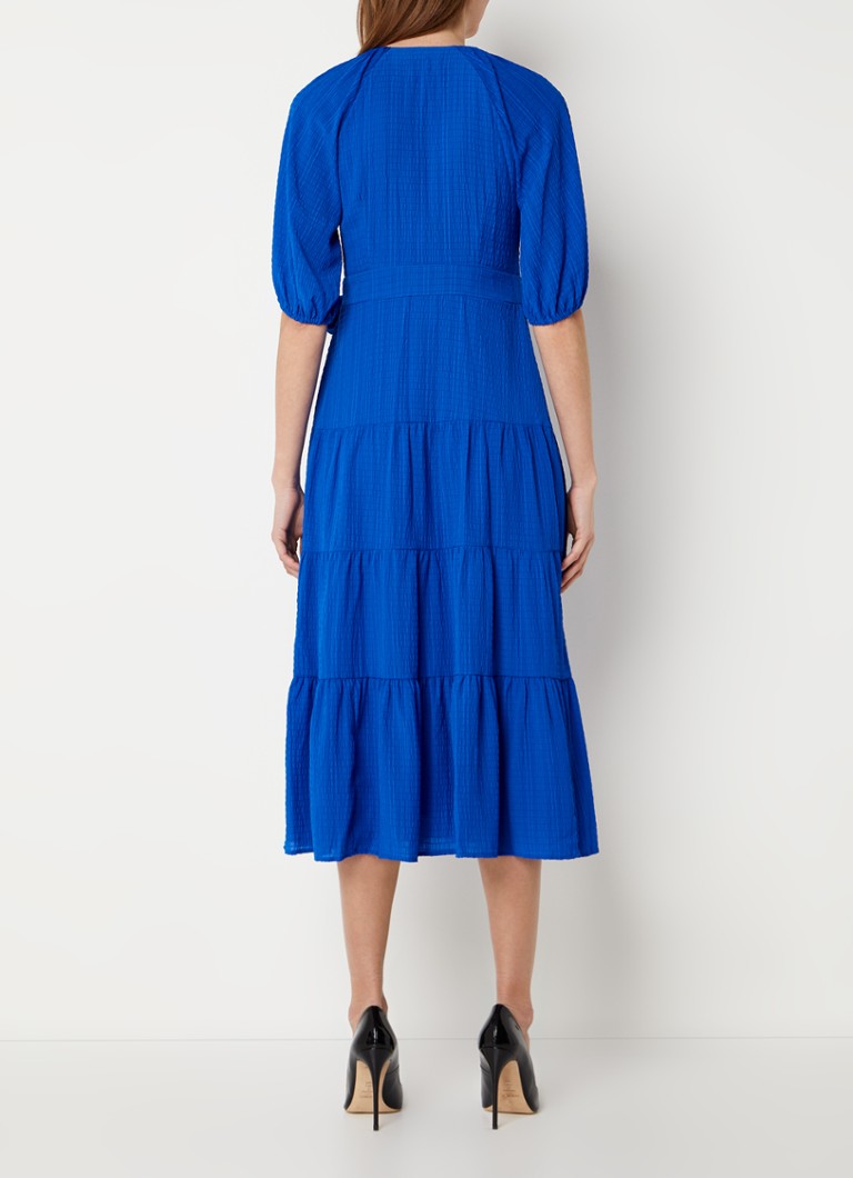 Phase Eight Morven Wrap Dress Cobalt 08