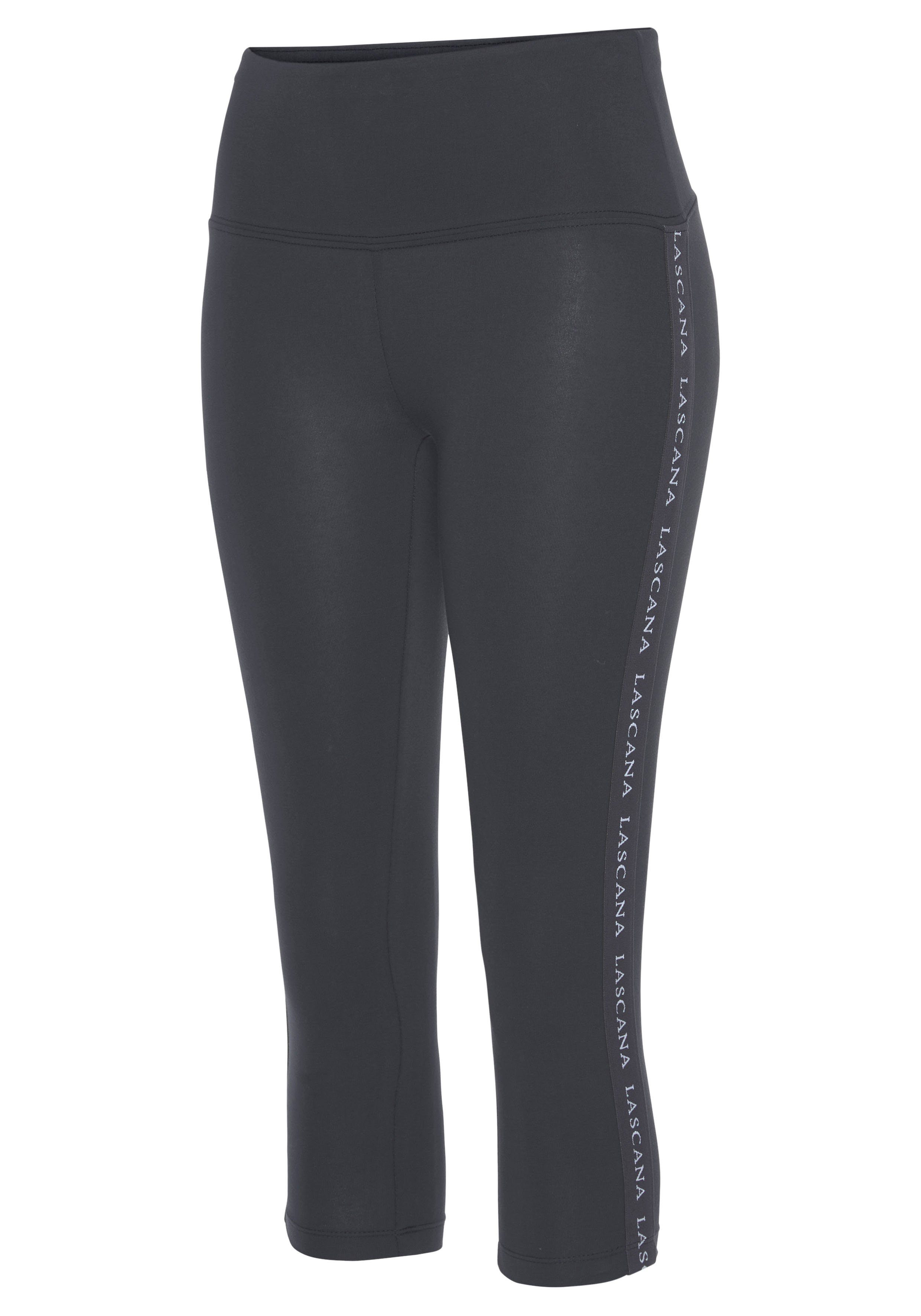 LASCANA ACTIVE Caprileggings mit breitem Komfortbund