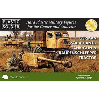 15mm German Pak 40 with Raupenschlepper Tractor