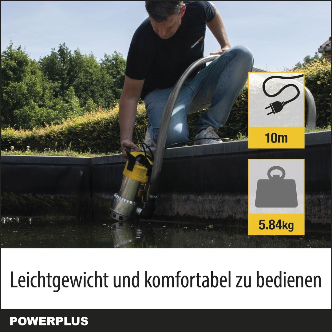 Powerplus Elektrische Wasserpumpe POWXG9535