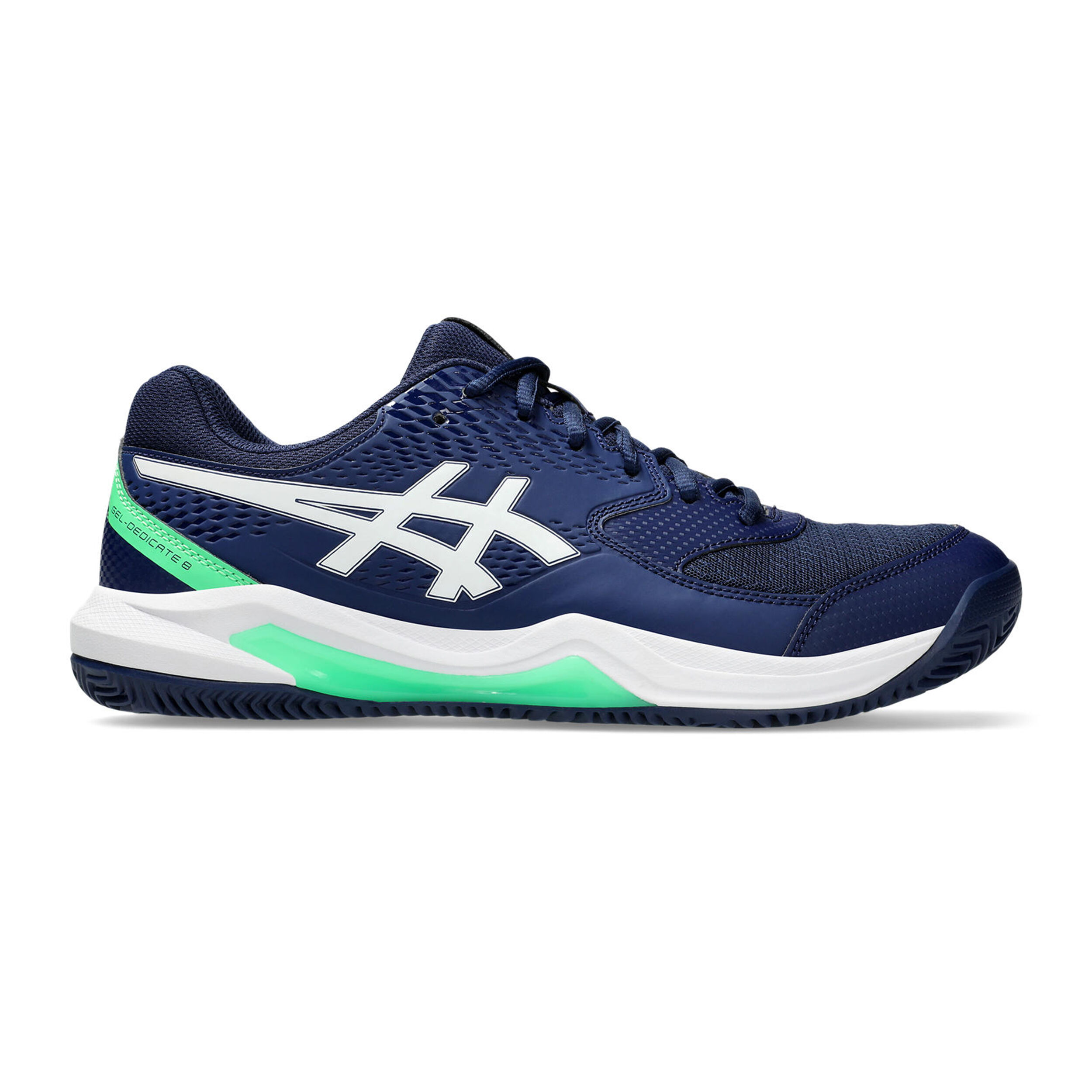 Gel-Dedicate 8 Clay Sandplatzschuh Herren - Dunkelblau, Weiß