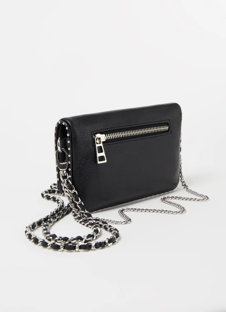 Geantă de umăr din piele Zadig&Voltaire Rock Nano