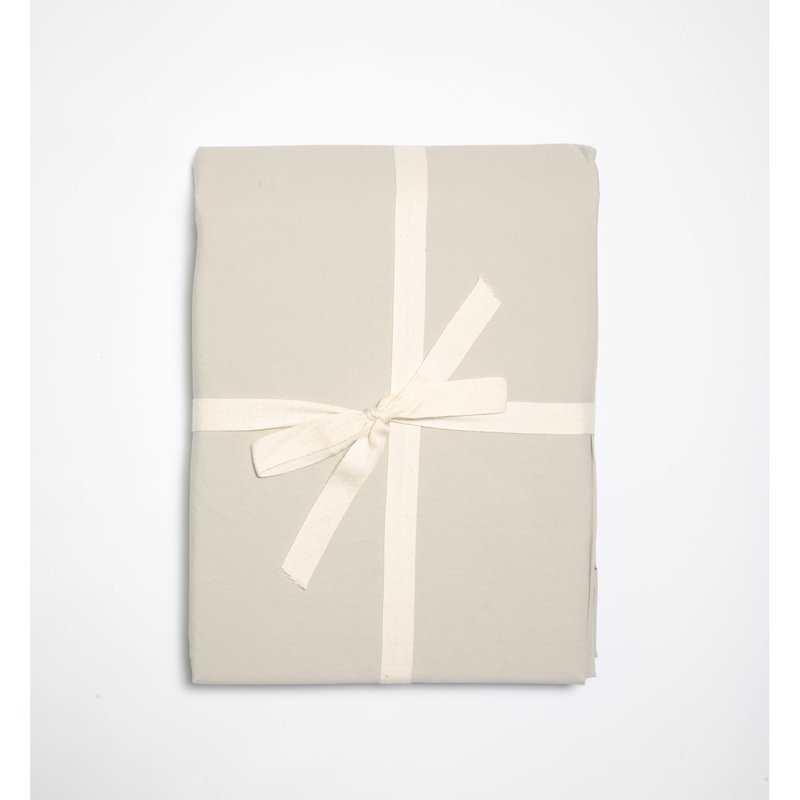 Housse de couette en Percale de Coton Bio lavé pour lit 1 personne