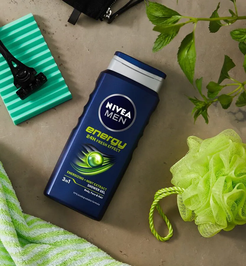 „Nivea Energy“ dušo želė