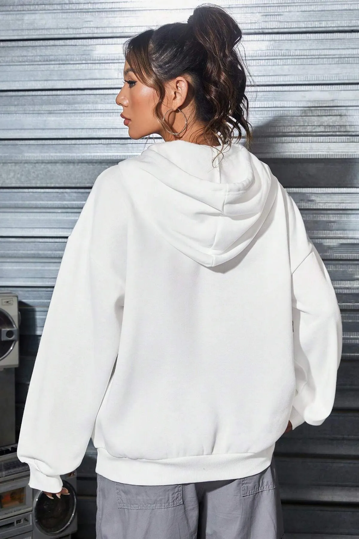 uyguntarz  Unisex-Sweatshirt mit Kapuze und Reißverschluss