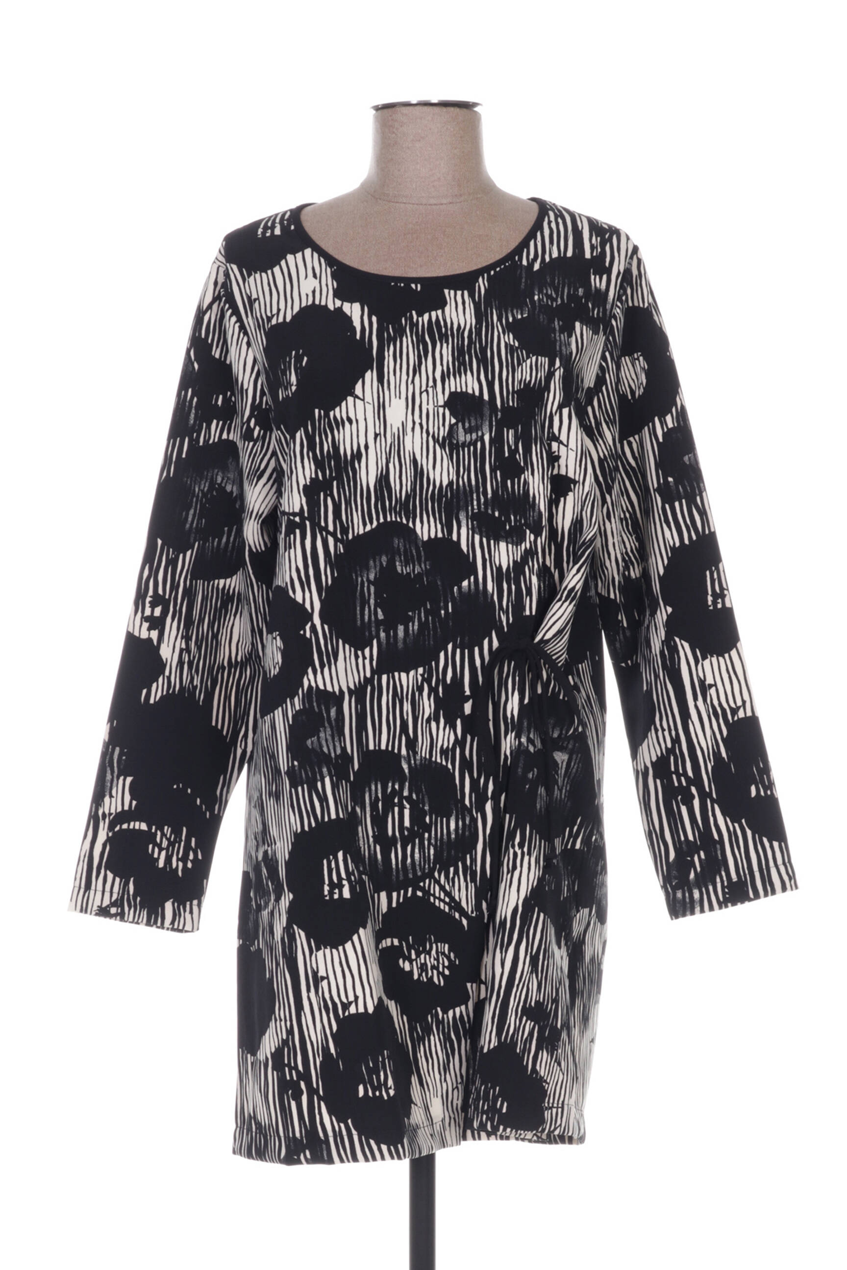 G Oze Tuniquemanchelongue Femme couleur noir